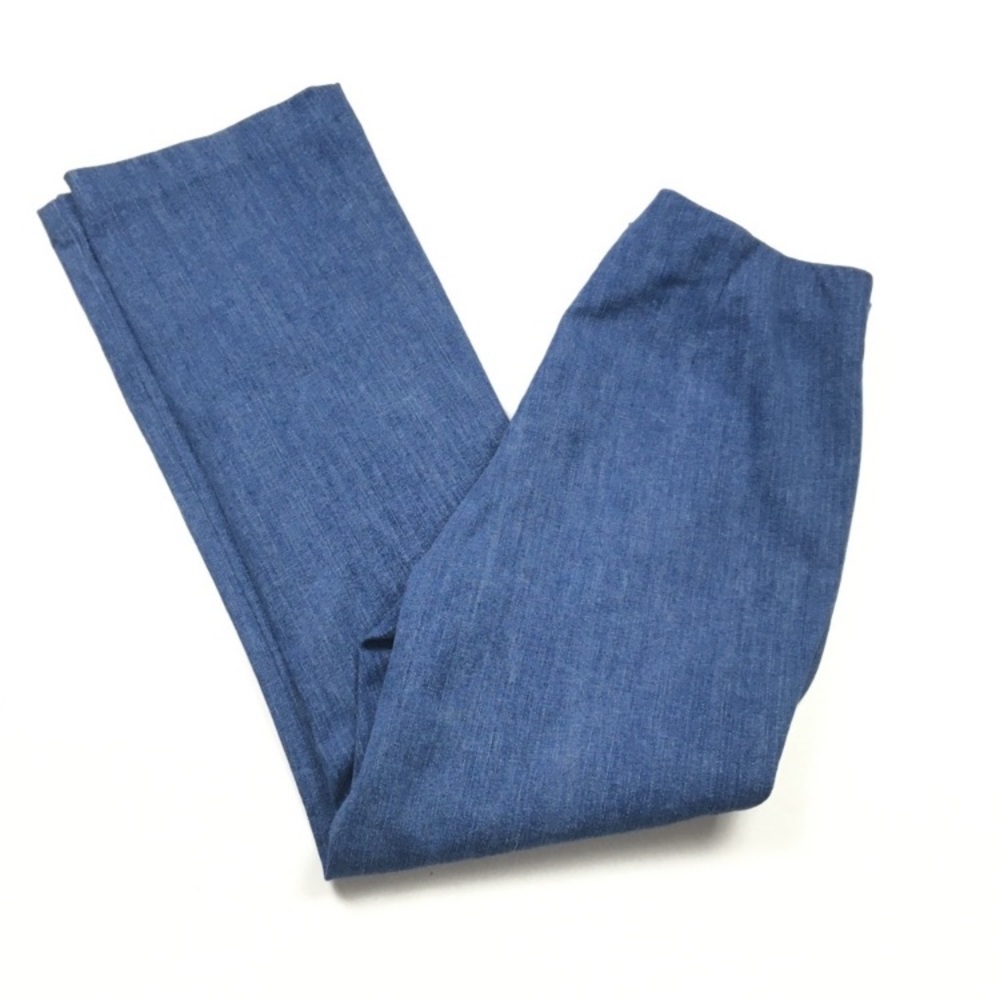 Rag & Bone Hina High Waist Kick Crop Denim Pants Blue Clean Ambra Women’s Sz 8 - Picture 2 of 6